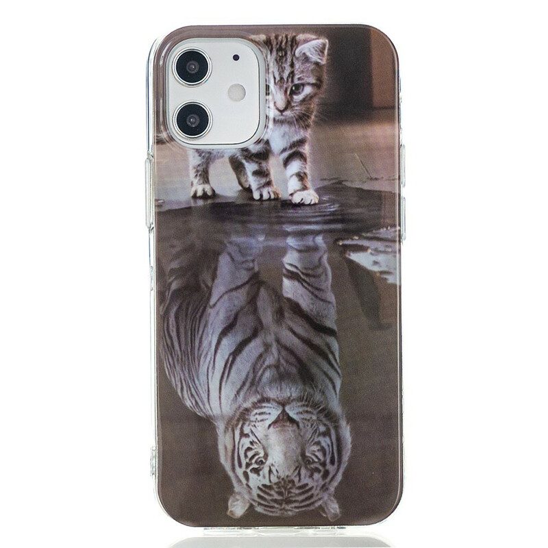 Skal För iPhone 12 Mini Tigern Ernest