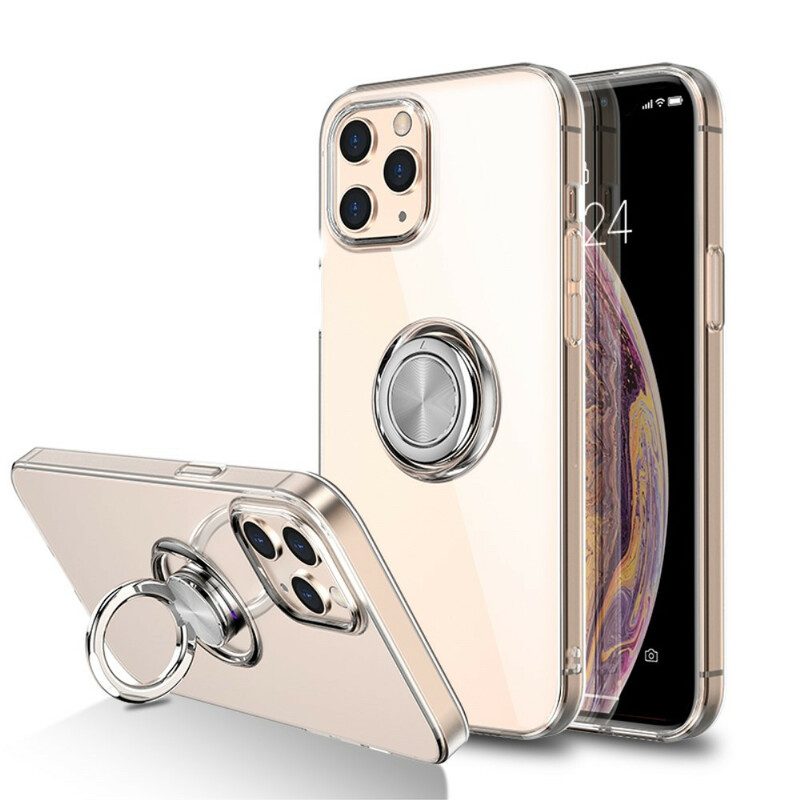 Skal För iPhone 12 Mini Transparent Med Ring-support