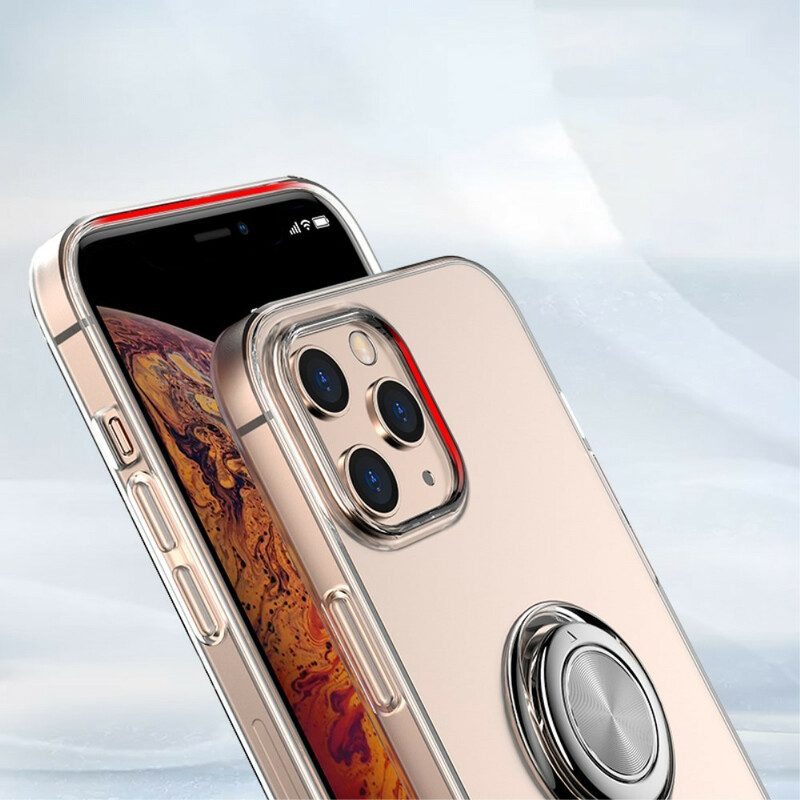 Skal För iPhone 12 Mini Transparent Med Ring-support