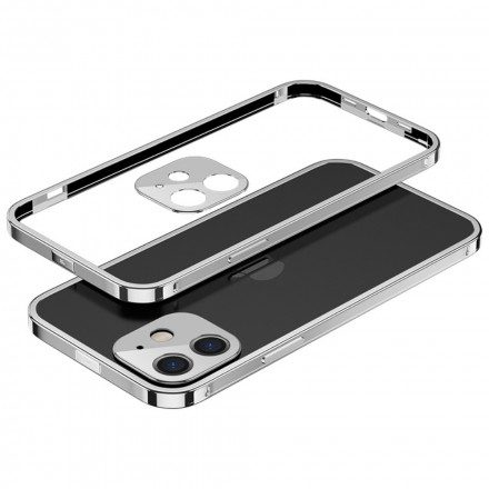 Skal För iPhone 12 Mini Transparenta Kanter Aluminiumlegering