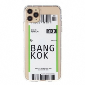 Skal För iPhone 12 / 12 Pro Boardingkort Till Bangkok