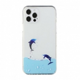 Skal För iPhone 12 / 12 Pro Delfinspel
