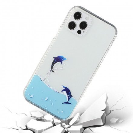 Skal För iPhone 12 / 12 Pro Delfinspel