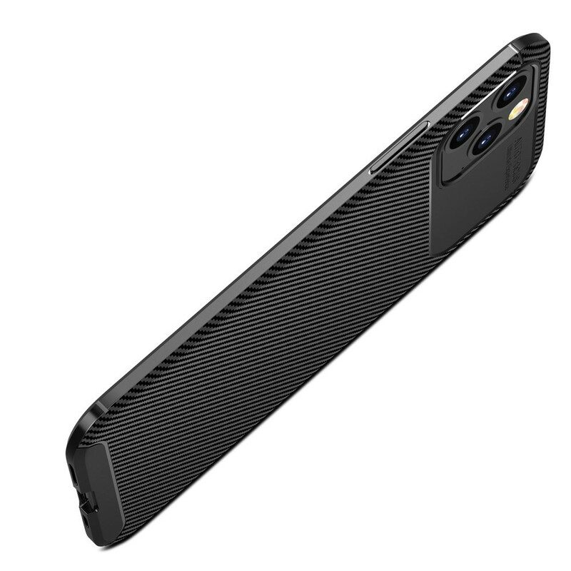 Skal För iPhone 12 Pro Max Flexibel Kolfiberstruktur