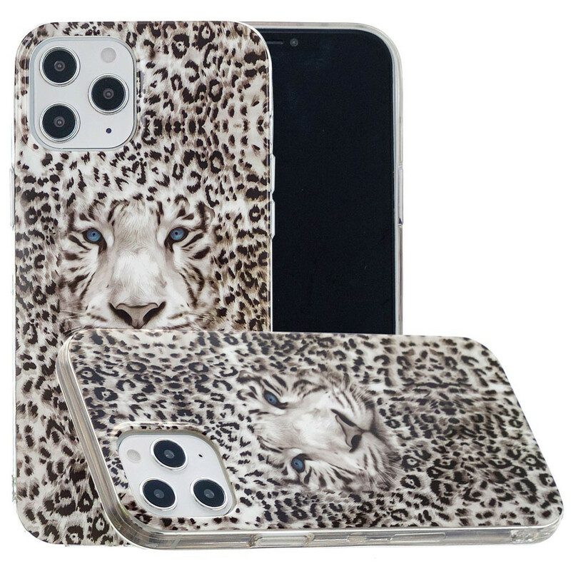 Skal För iPhone 12 Pro Max Fluorescerande Leopard