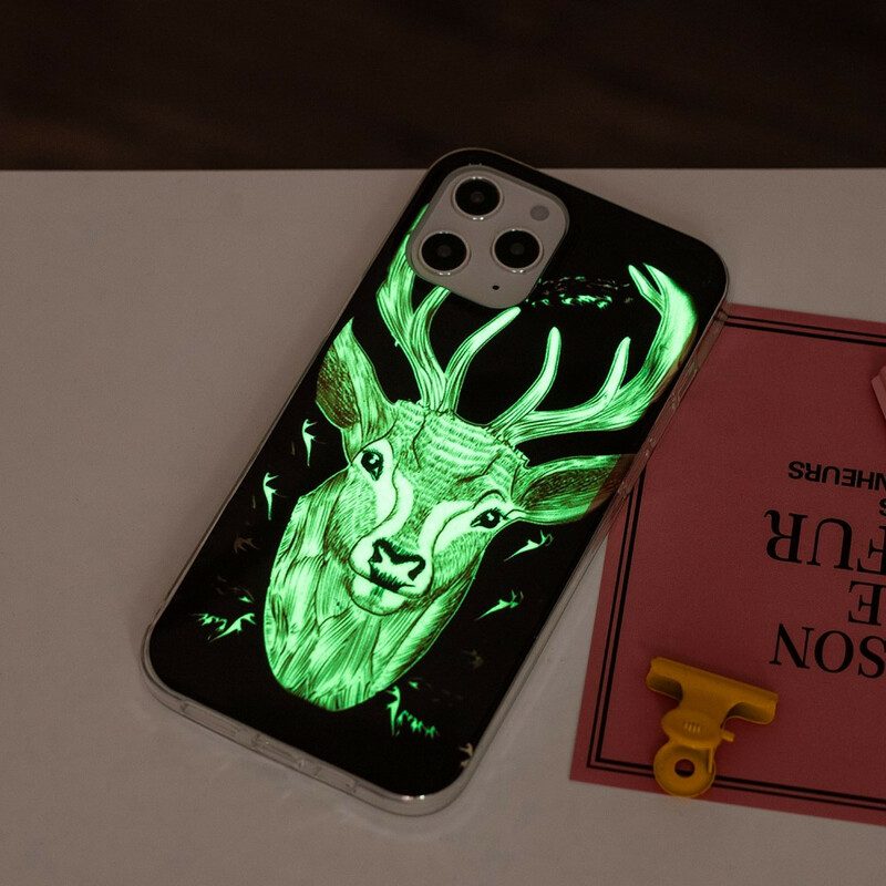 Skal För iPhone 12 Pro Max Fluorescerande Majestic Stag