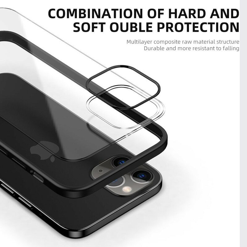 Skal För iPhone 12 Pro Max Ipaky Hybrid Transparent