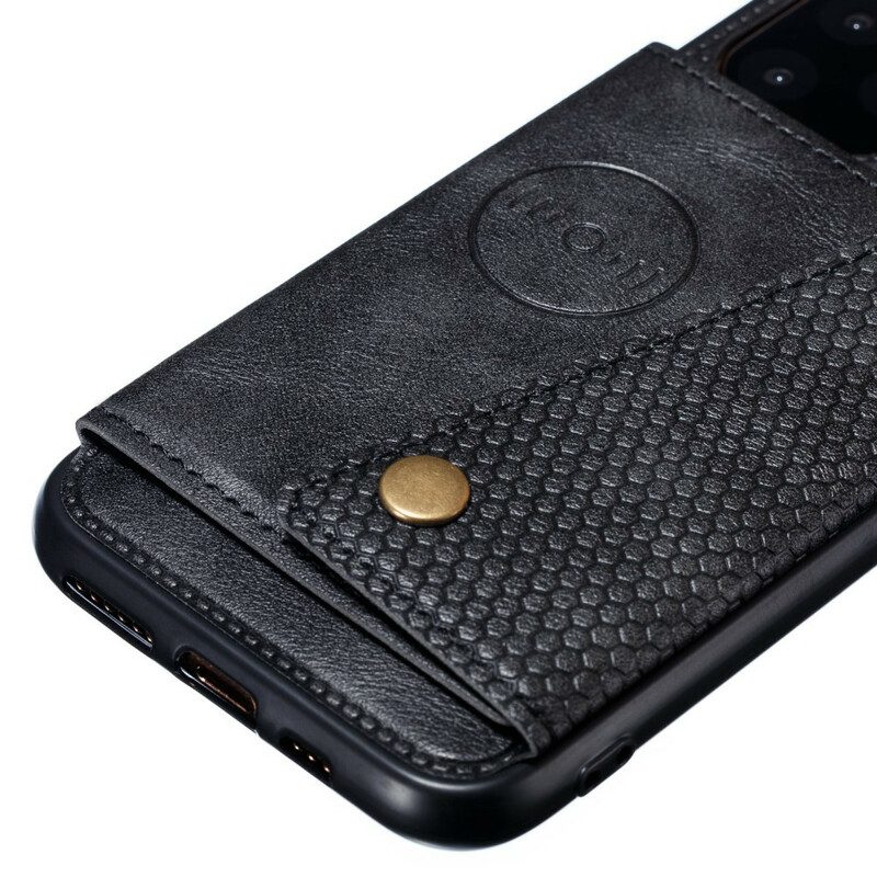 Skal För iPhone 12 Pro Max Plånboksfodral Snap-plånbok