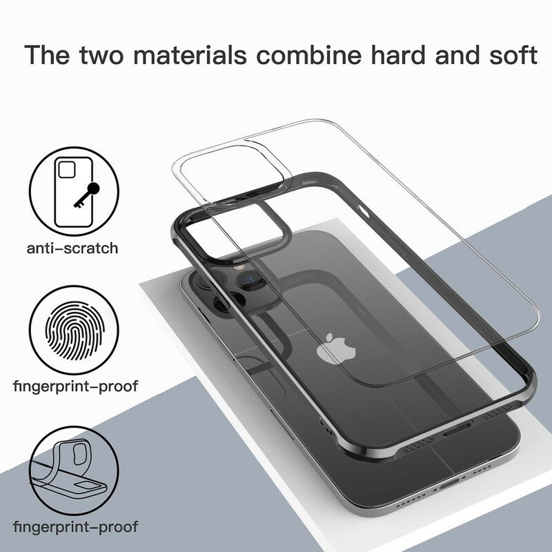 Skal För iPhone 12 Pro Max Transparent Leeu-design