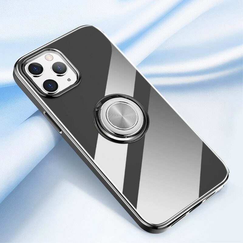 Skal För iPhone 12 Pro Max Transparent Med Ring-support