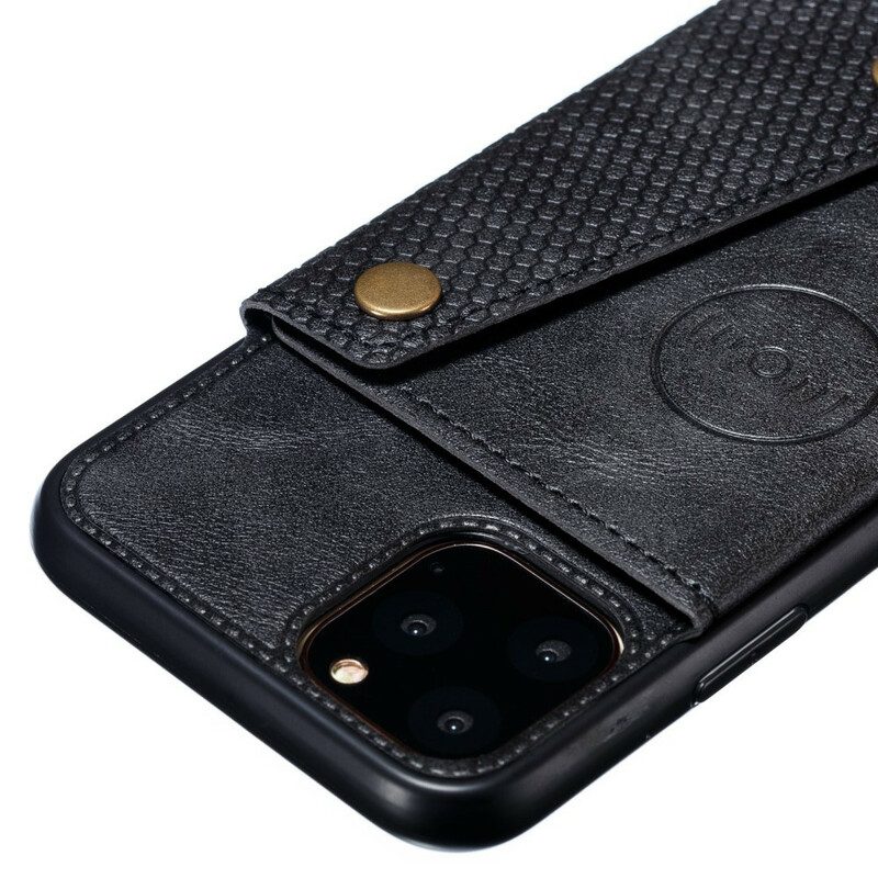 Skal För iPhone 12 / 12 Pro Plånboksfodral Snap-plånbok