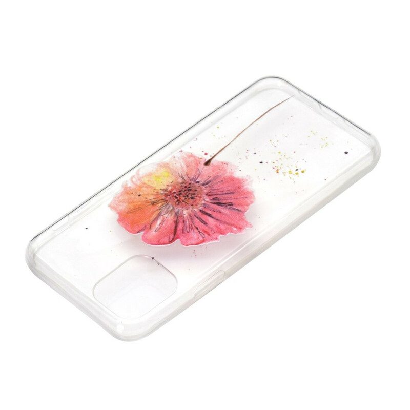 Skal För iPhone 12 / 12 Pro Sömlöst Blommönster I Akvarell