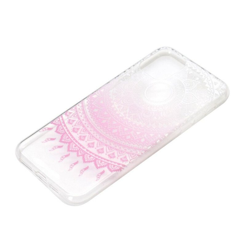 Skal För iPhone 12 / 12 Pro Transparent Färgad Mandala