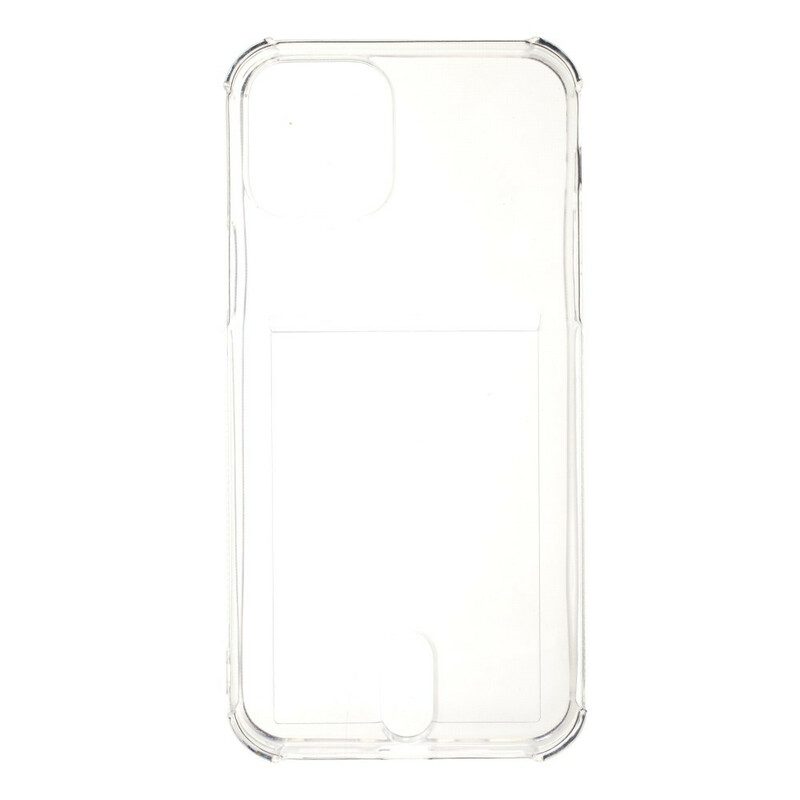 Skal För iPhone 12 / 12 Pro Transparent Korthållare