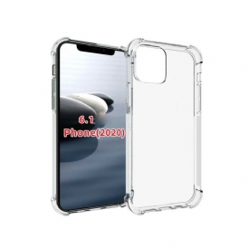 Skal För iPhone 12 / 12 Pro Transparenta Förstärkta Hörn