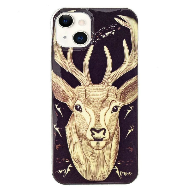 Skal För iPhone 13 Fluorescerande Majestic Stag