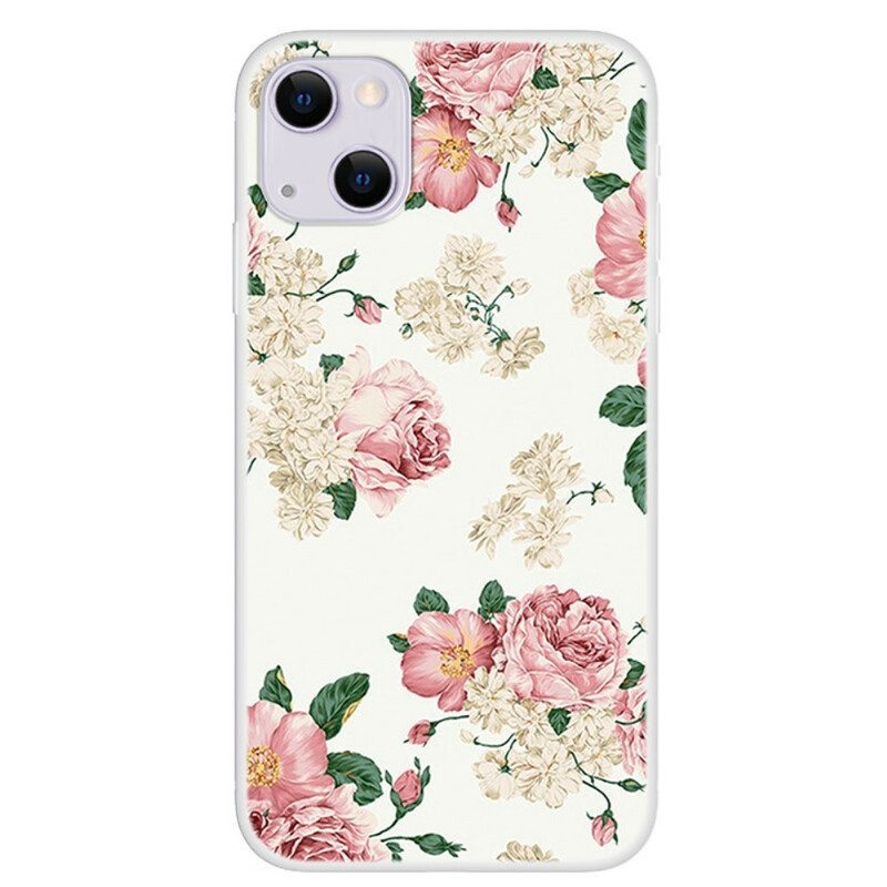 Skal För iPhone 13 Frihetsblommor