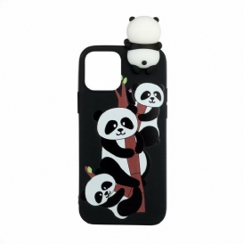Skal För iPhone 13 Mini 3d Pandor På Bambu