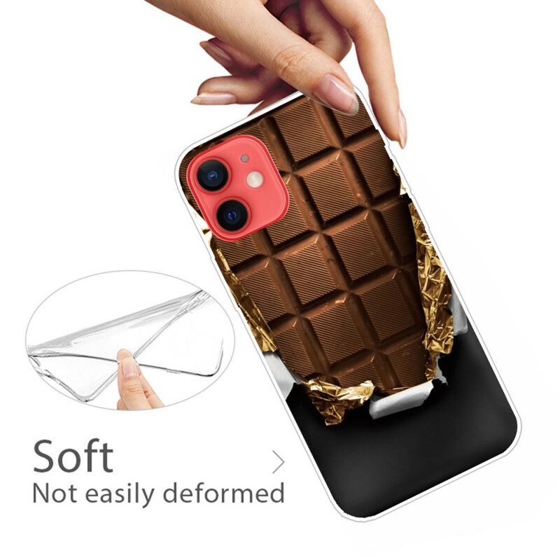 Skal För iPhone 13 Mini Choklad Flexibel