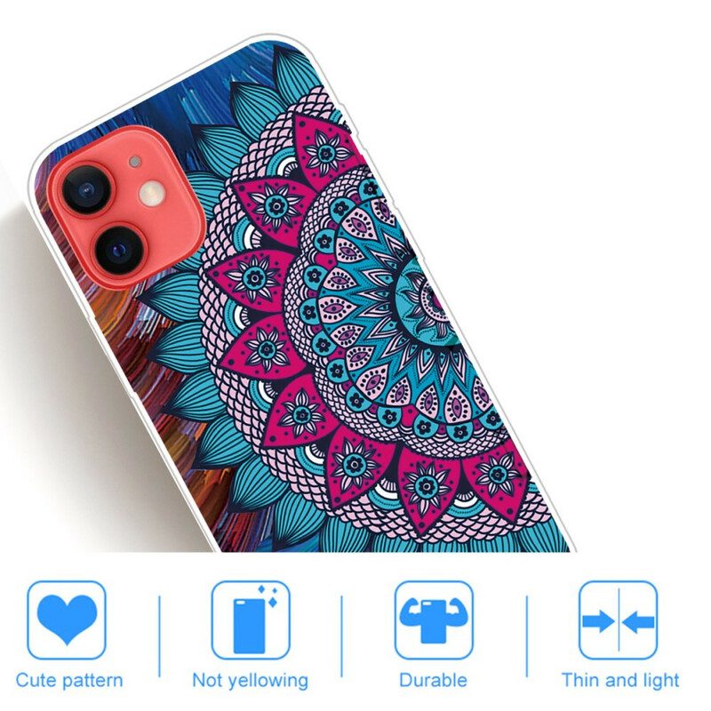 Skal För iPhone 13 Mini Färgglad Mandala