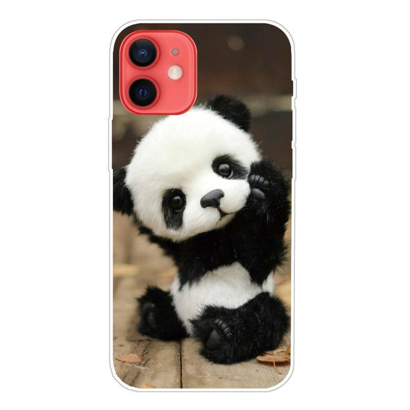 Skal För iPhone 13 Mini Flexibel Panda