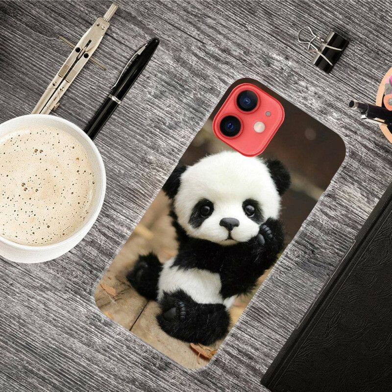 Skal För iPhone 13 Mini Flexibel Panda