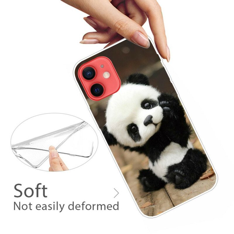 Skal För iPhone 13 Mini Flexibel Panda