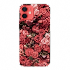 Skal För iPhone 13 Mini Intensiva Blommor