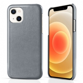 Skal För iPhone 13 Mini Ksq Lädereffekt