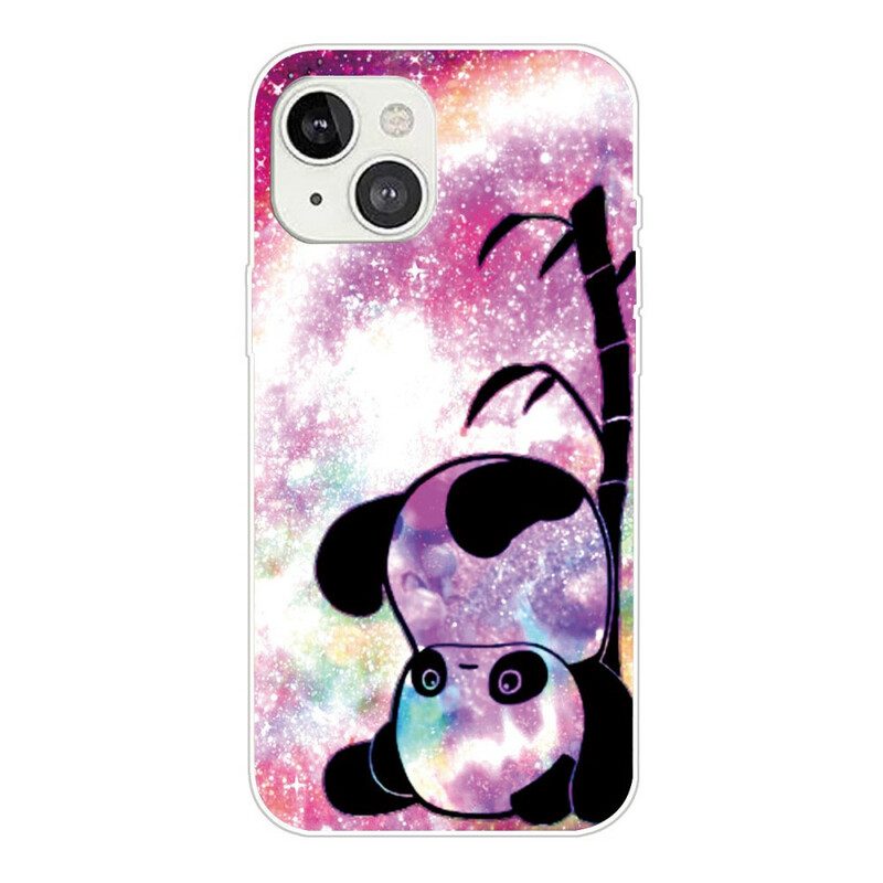 Skal För iPhone 13 Mini Panda Och Bambu