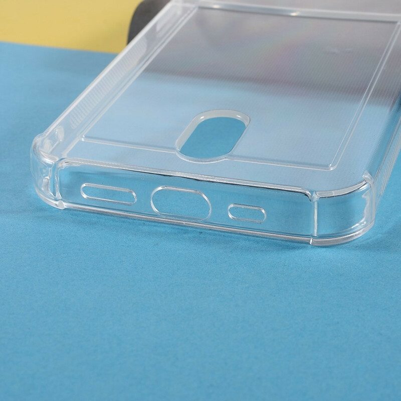 Skal För iPhone 13 Mini Transparent Korthållares Färg