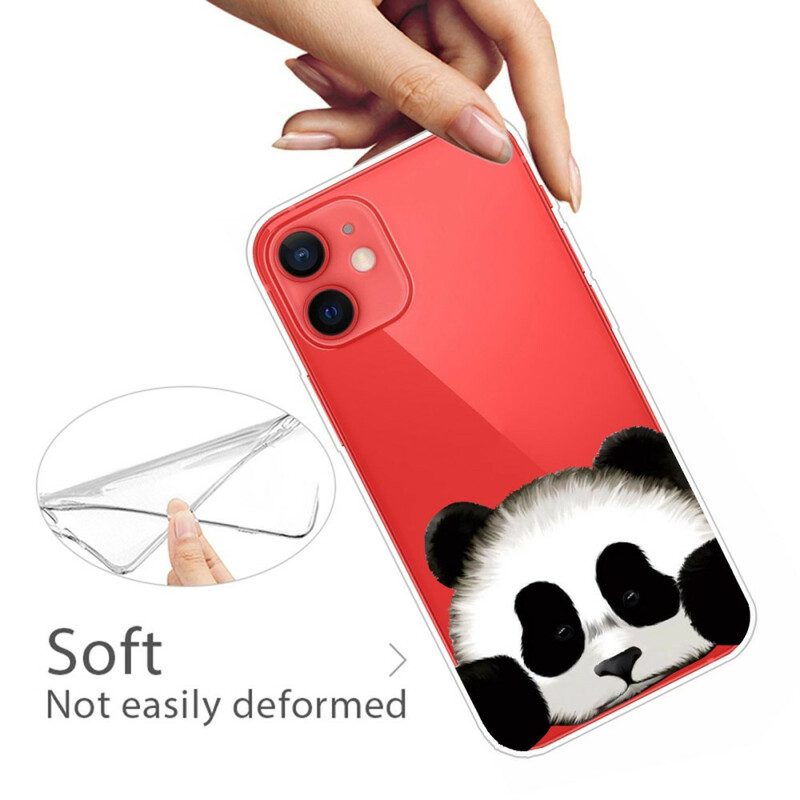 Skal För iPhone 13 Mini Transparent Panda