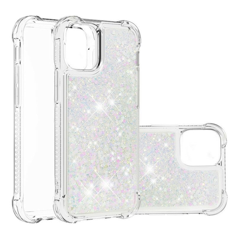 Skal För iPhone 13 Mini Vill Ha Glitter