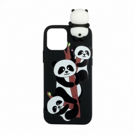 Skal För iPhone 13 Pandas On Bamboo 3d