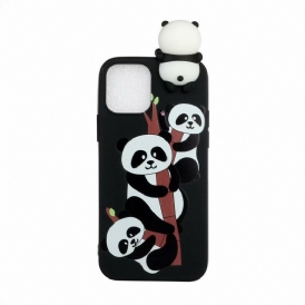 Skal För iPhone 13 Pro 3d Pandor På Bambu