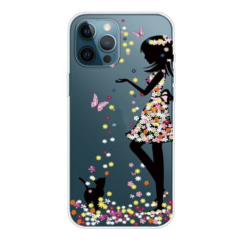 Skal För iPhone 13 Pro Blomstertjej