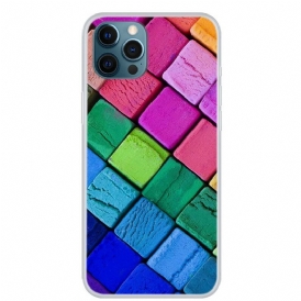 Skal För iPhone 13 Pro Färgade Kuber