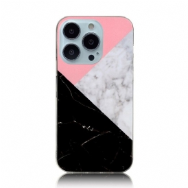 Skal För iPhone 13 Pro Marmorgeometrier