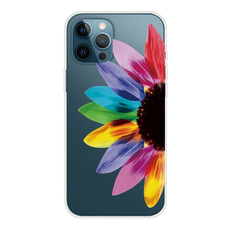 Skal För iPhone 13 Pro Max Färgstark Blomma