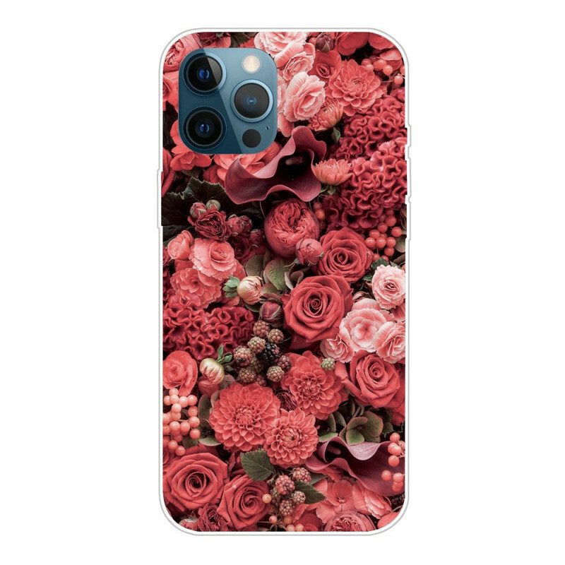 Skal För iPhone 13 Pro Max Intensiva Blommor