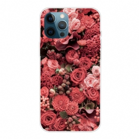 Skal För iPhone 13 Pro Max Intensiva Blommor