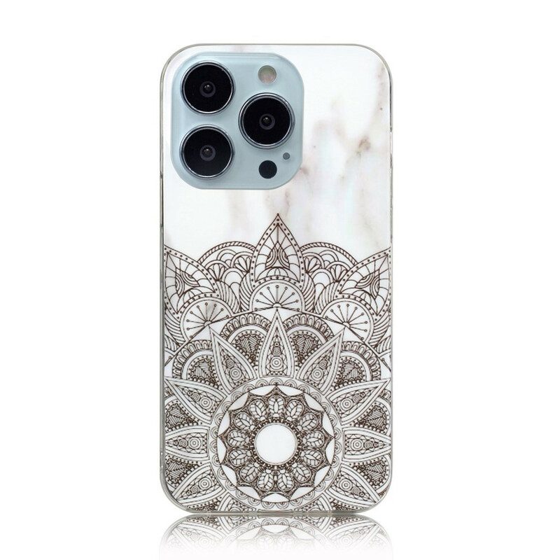 Skal För iPhone 13 Pro Max Marmor Mandala