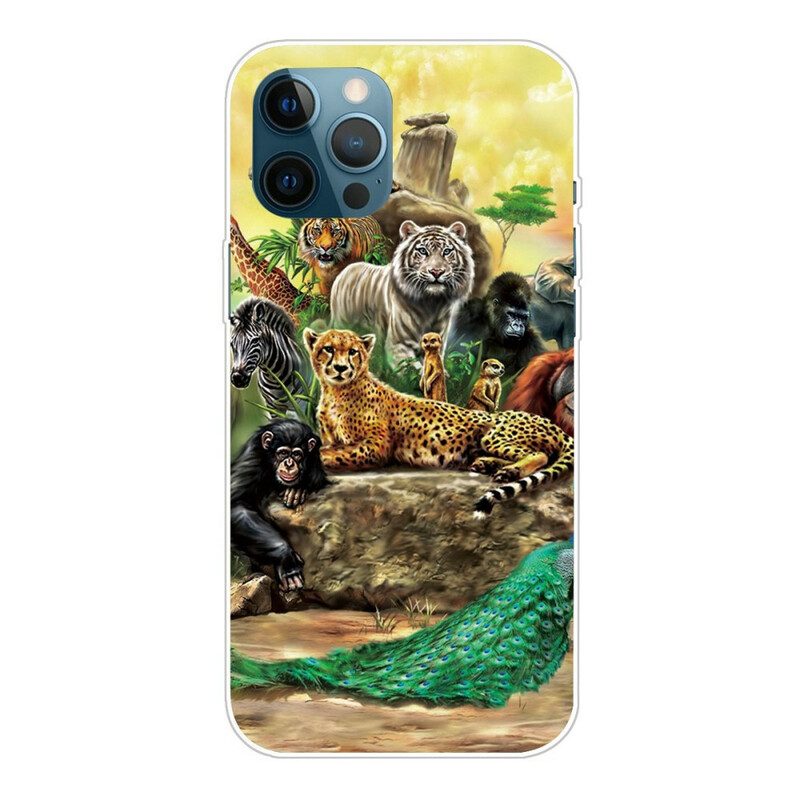 Skal För iPhone 13 Pro Max Safaridjur