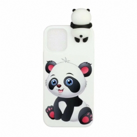 Skal För iPhone 13 Pro Max Söt Panda 3d