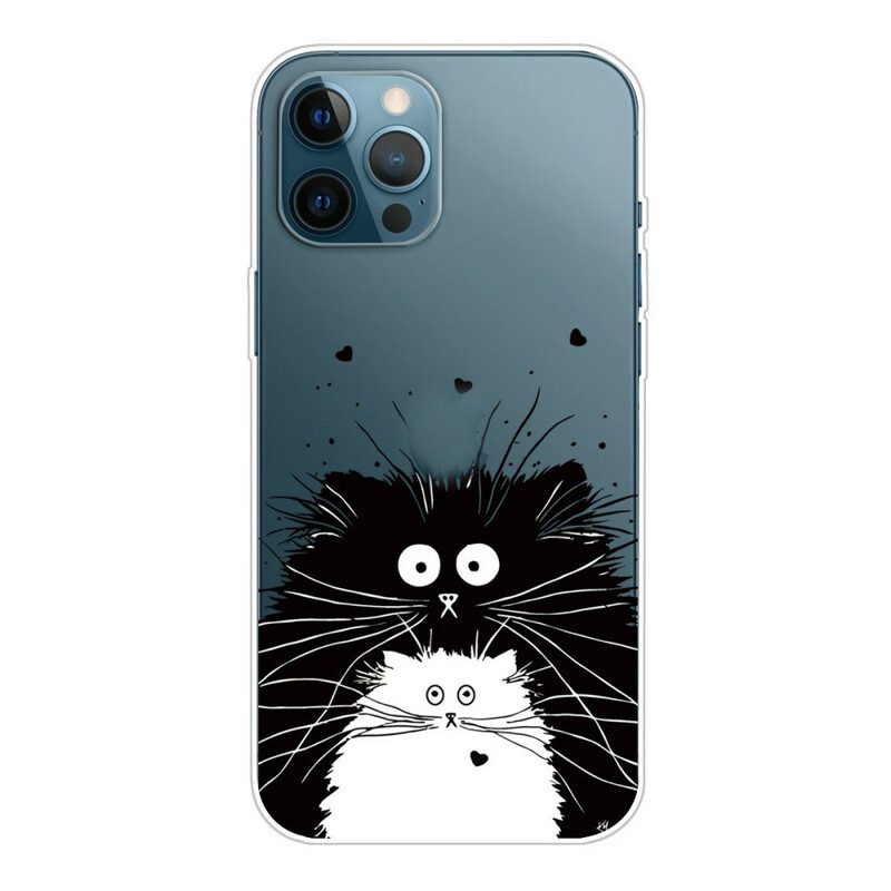 Skal För iPhone 13 Pro Max Titta På Katterna