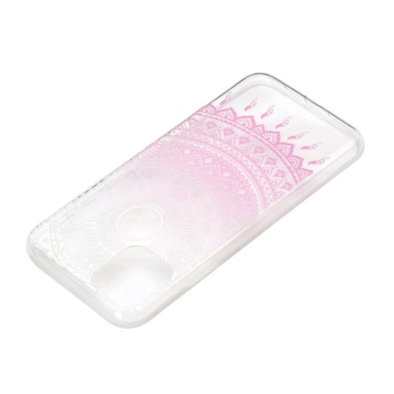 Skal För iPhone 13 Transparent Färgad Mandala