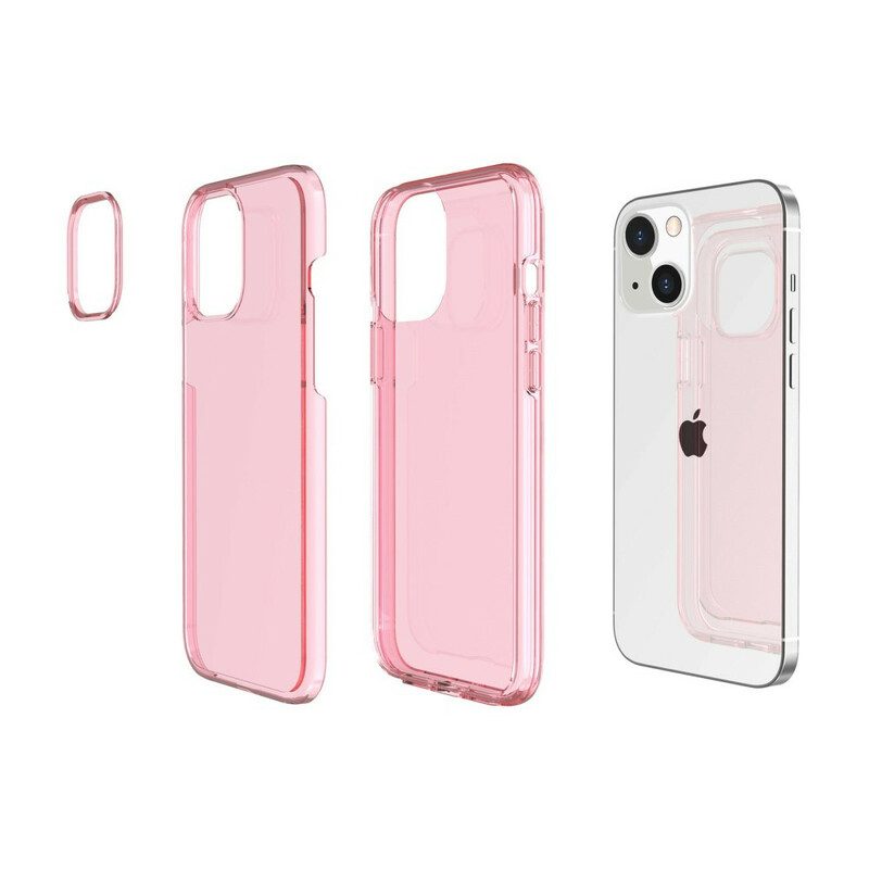 Skal För iPhone 13 Transparent Tonad