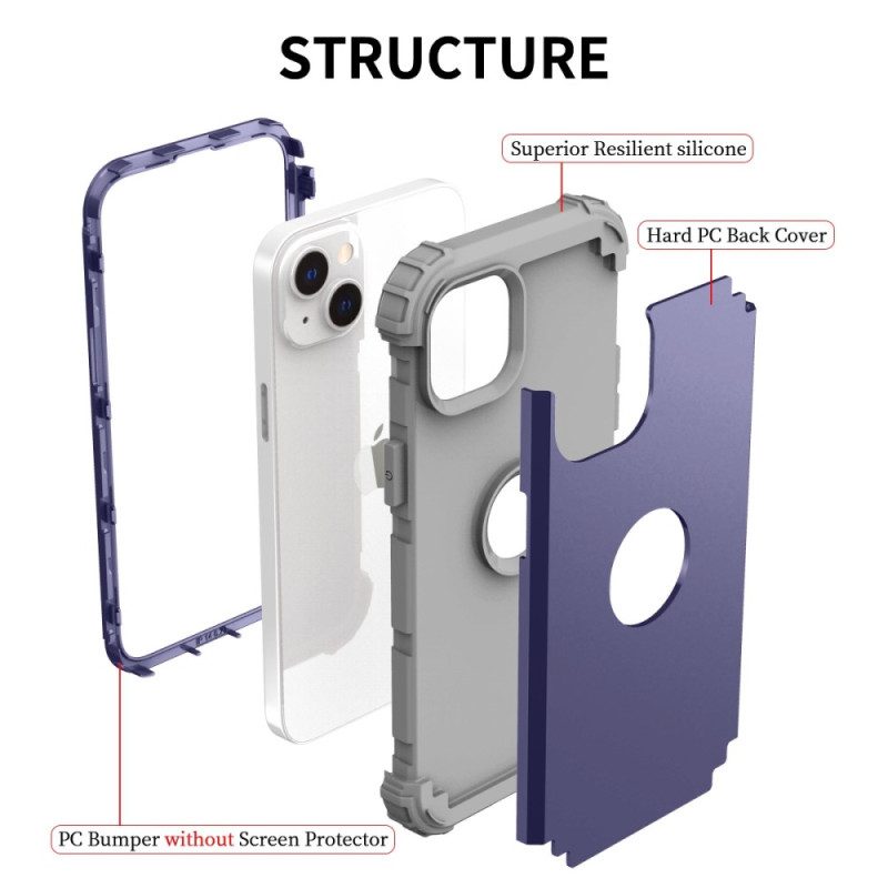 Skal För iPhone 14 Metallisk Effekt