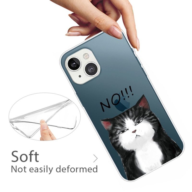 Skal För iPhone 14 Plus Silicon Cat No