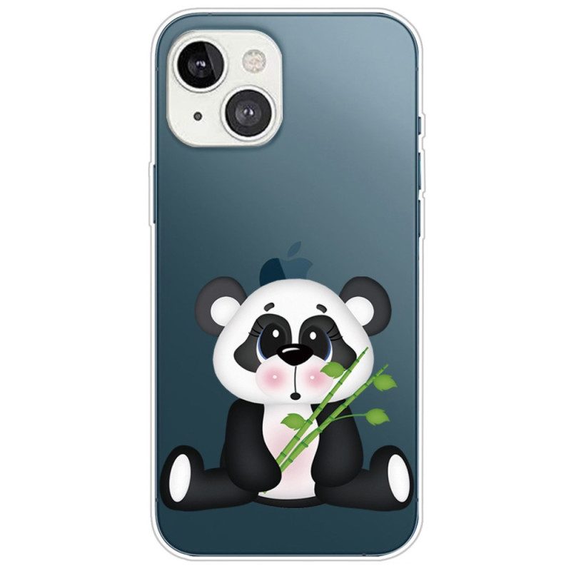 Skal För iPhone 14 Plus Transparent Sad Panda